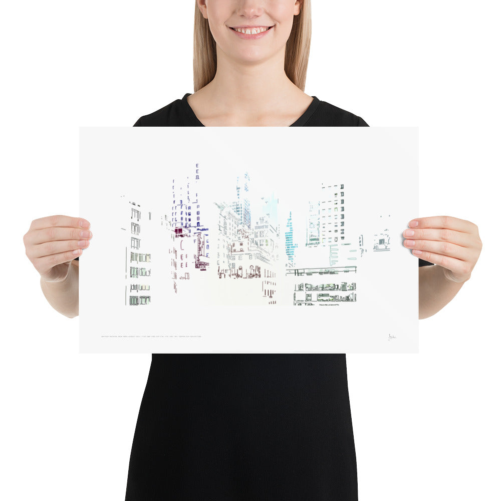 Whitney Museum, New York digital print