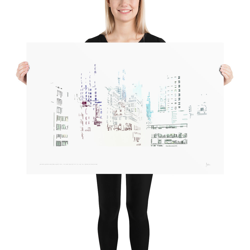 Whitney Museum, New York digital print