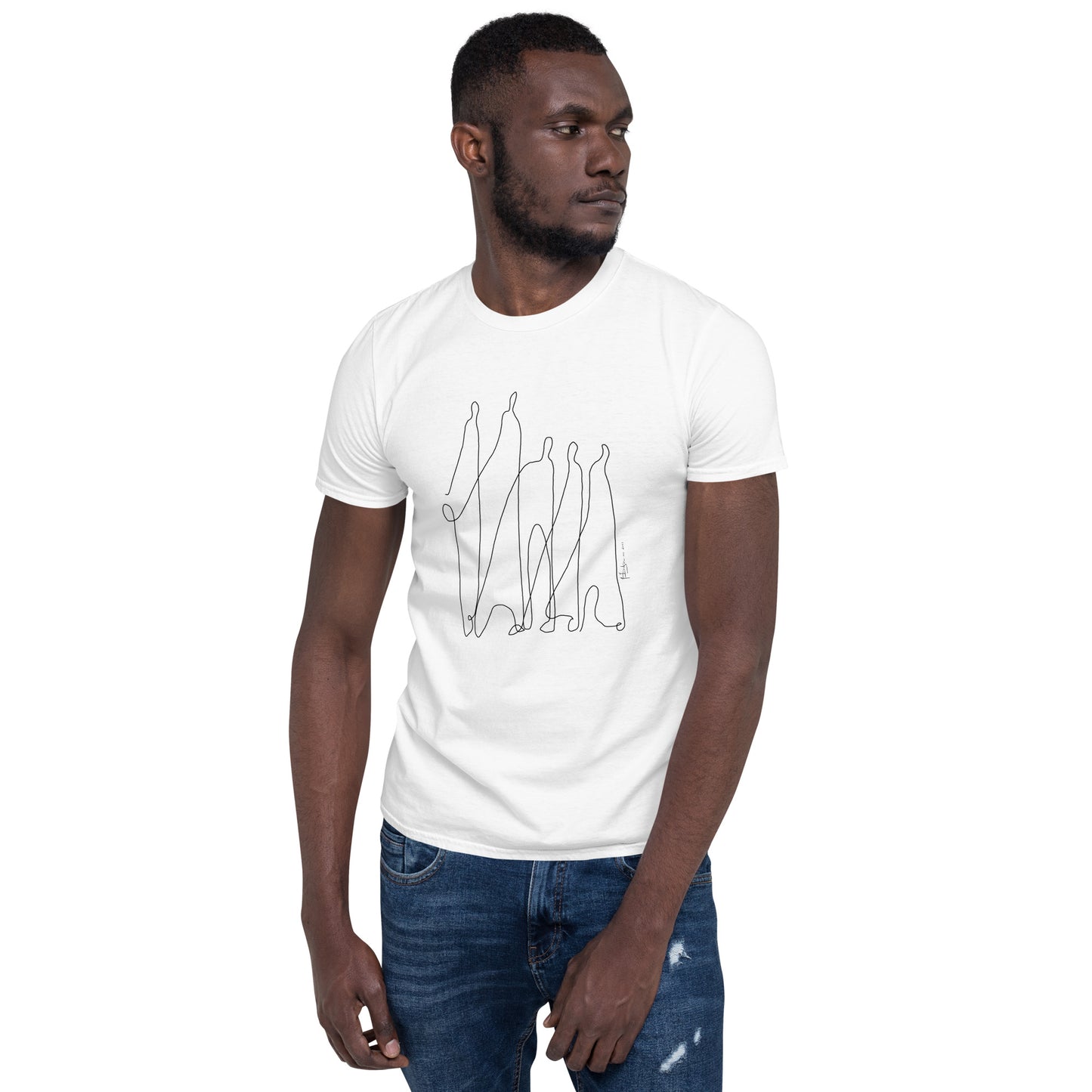 Five People Short-Sleeve Unisex T-Shirt