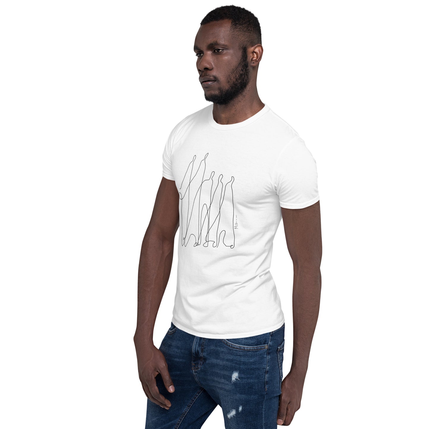 Five People Short-Sleeve Unisex T-Shirt