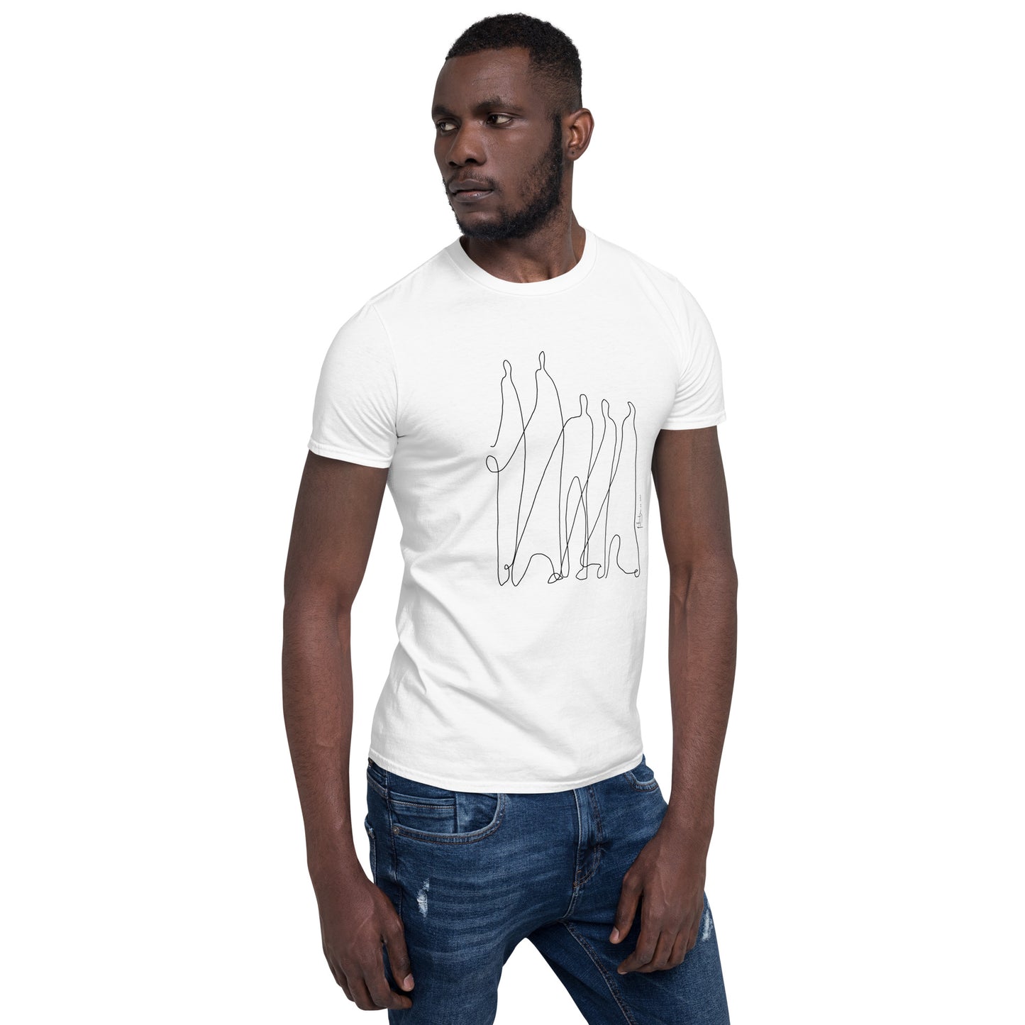 Five People Short-Sleeve Unisex T-Shirt