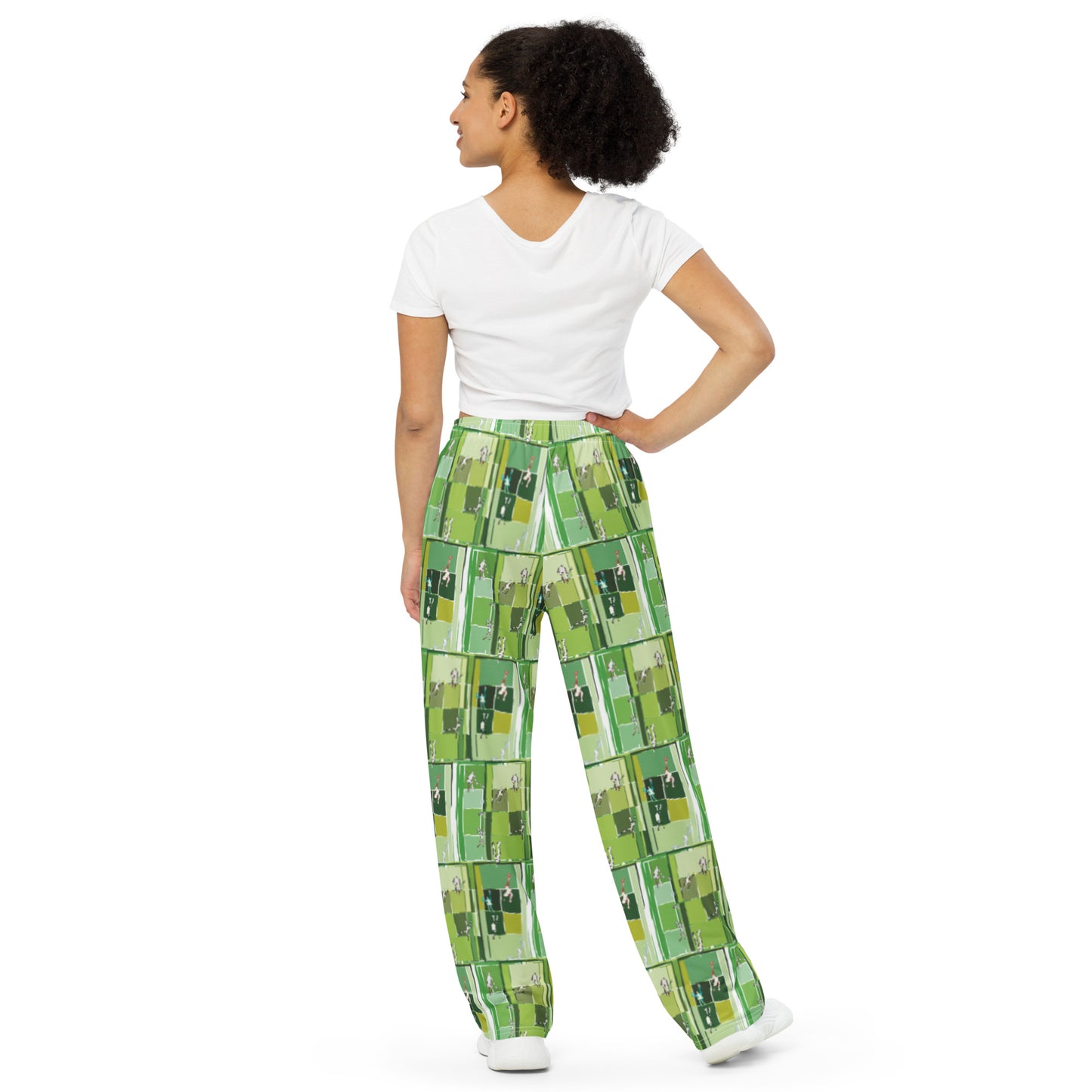 Tennis unisex wide-leg comfort pants