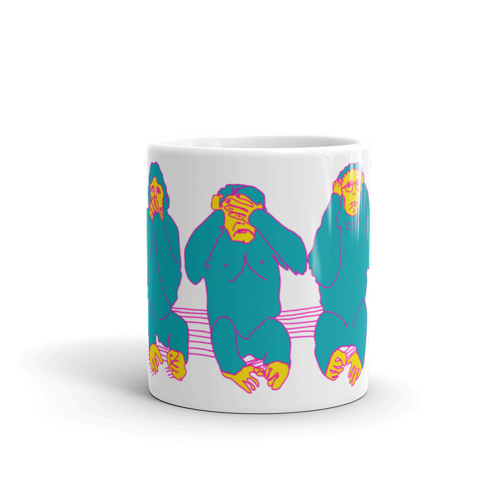CUP#78 Blue Monkey Version Coffee Cup Collection
