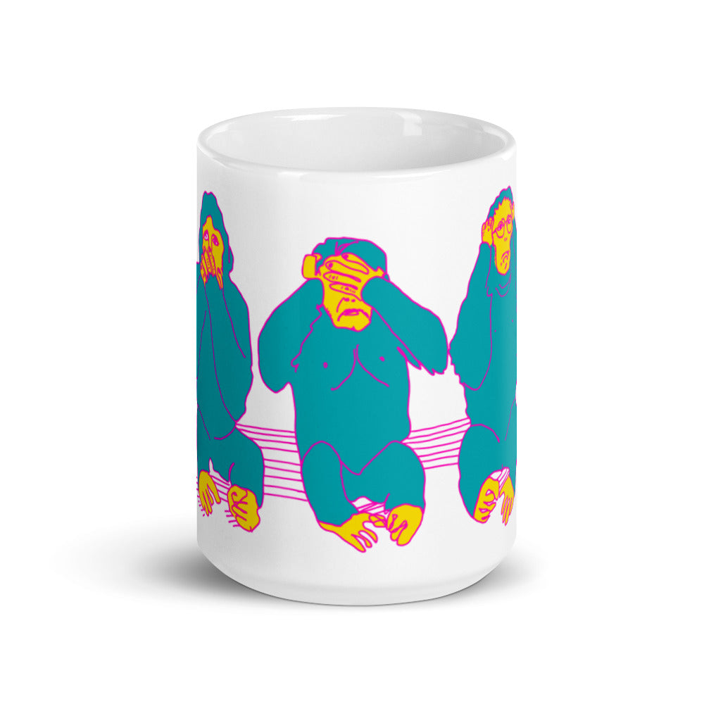 CUP#78 Blue Monkey Version Coffee Cup Collection