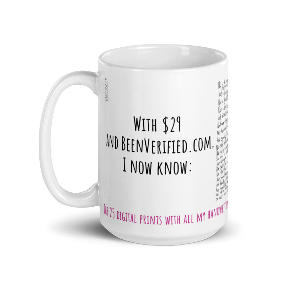 CUP #278 coffee cup collection