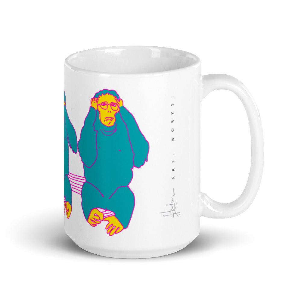 CUP#78 Blue Monkey Version Coffee Cup Collection